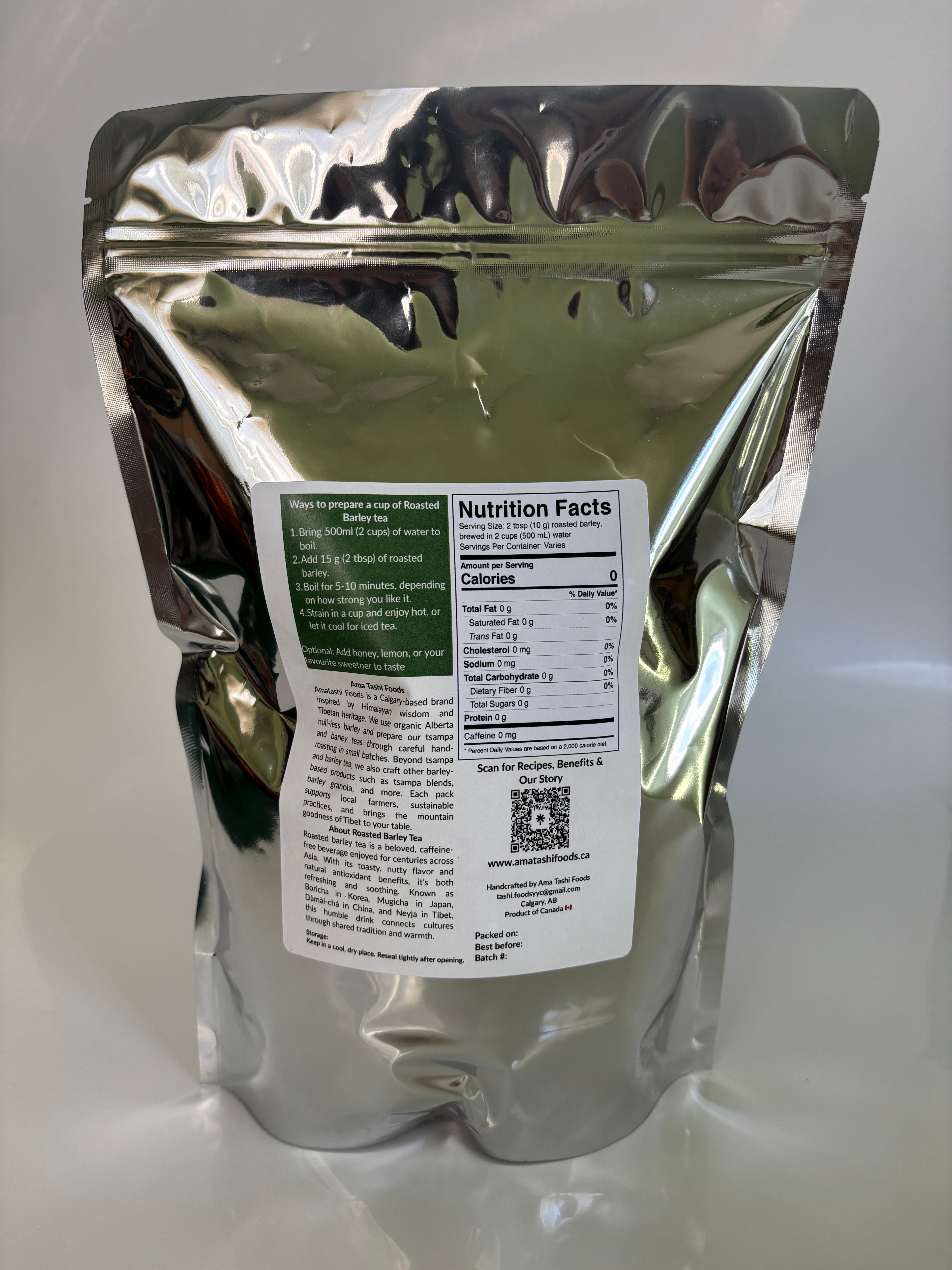 Roasted Barley Tea (Loose leaf)
