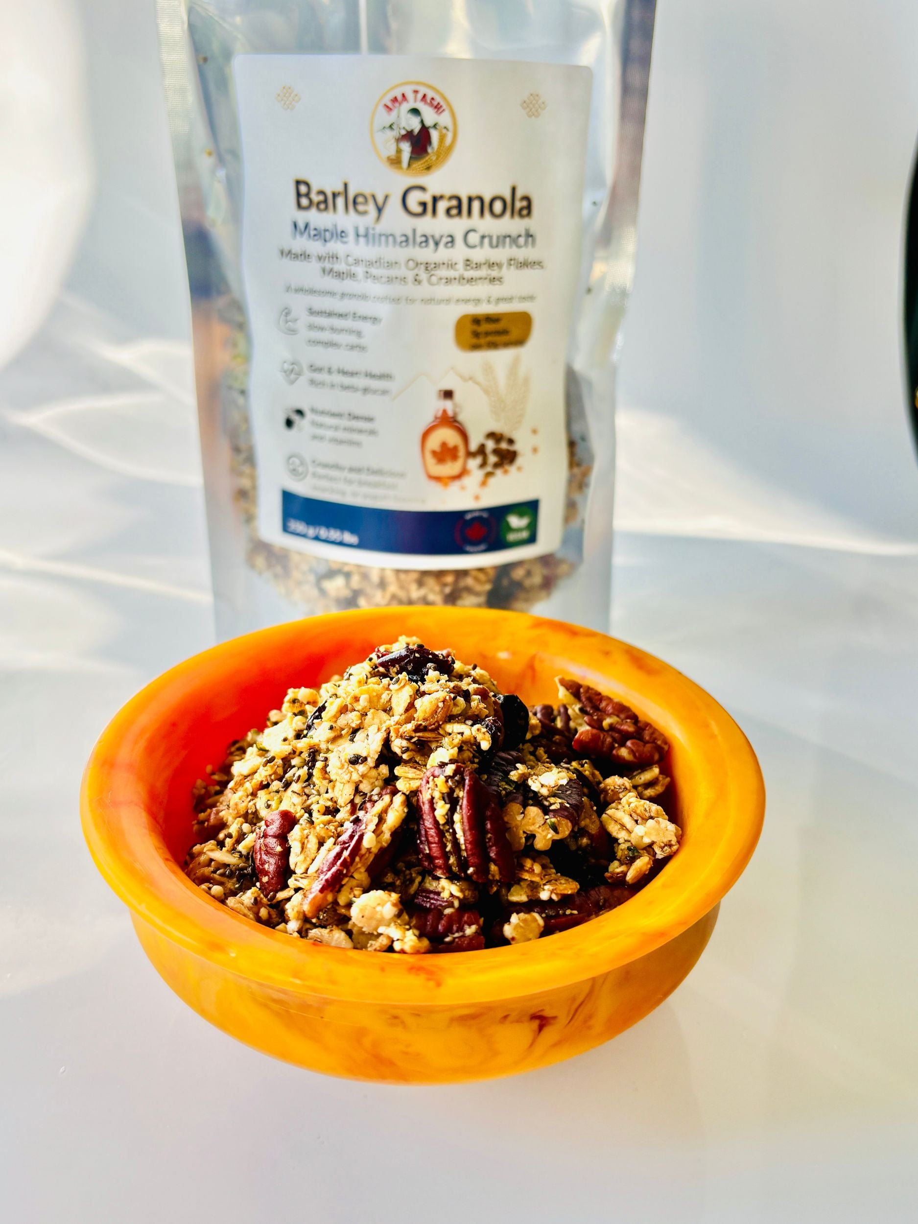 Maple Himalaya Crunch - Barley granola